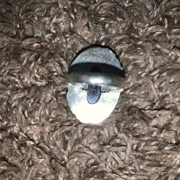 Purple Amethyst Lace Ring & Necklace Set - Picture 5 of 8